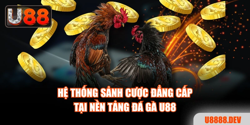 Hệ thống sảnh cược đẳng cấp tại nền tảng đá gà U88