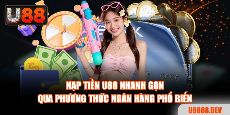 Nạp tiền U88 nhanh gọn qua phương thức ngân hàng phổ biến